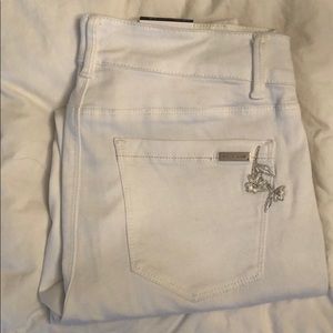 NWT White House Black Market white jeans